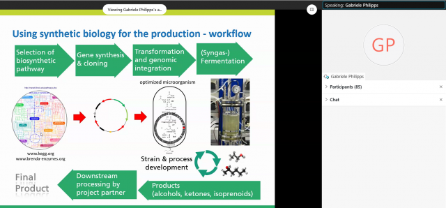 Gabriele Philipps, researcher, Fraunhofer IME, BIOCON-CO2 project partner Gabriele Philipps